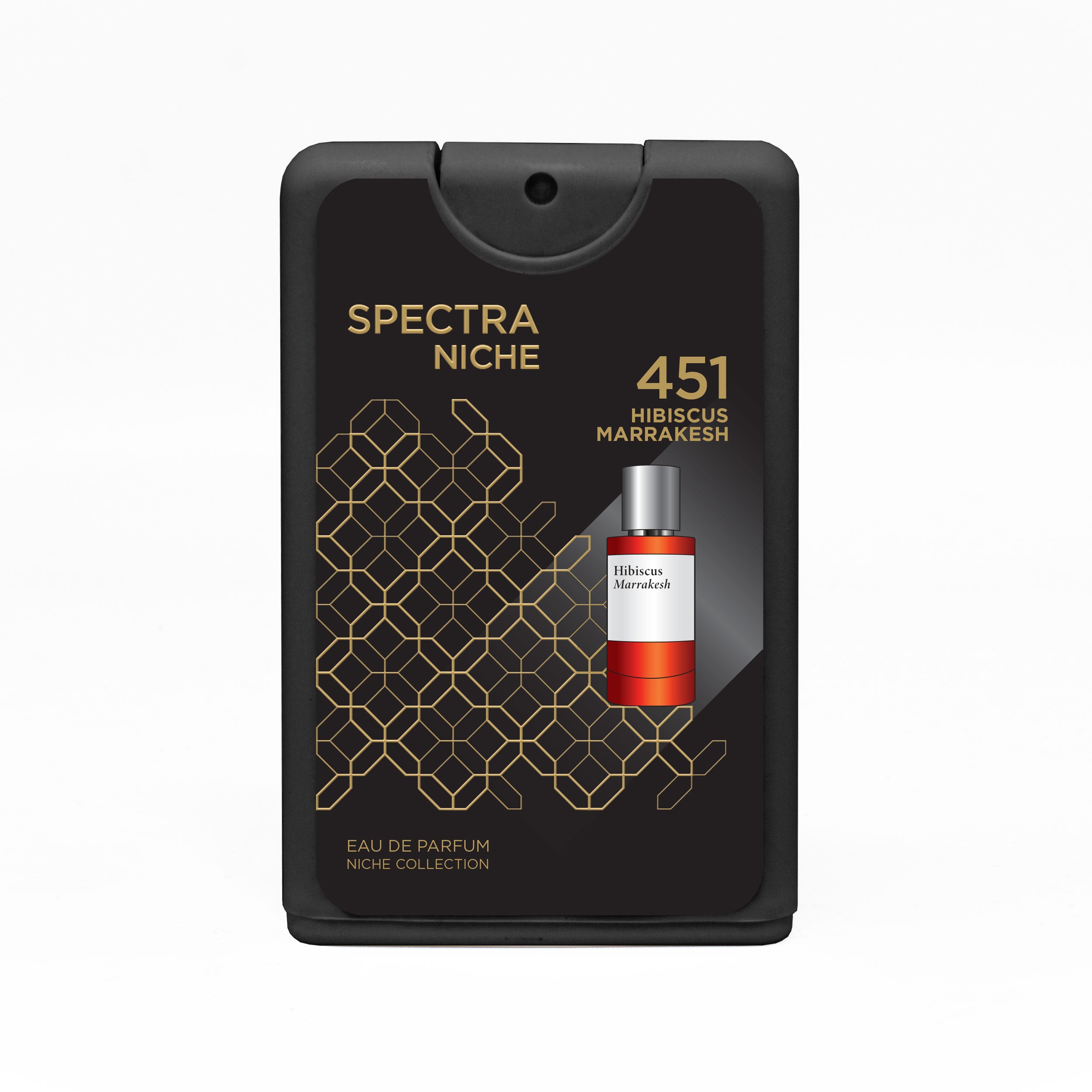 Spectra Pocket Niche 451 Hibiscus Marrakesh EDP Unisex Perfume – 18ml