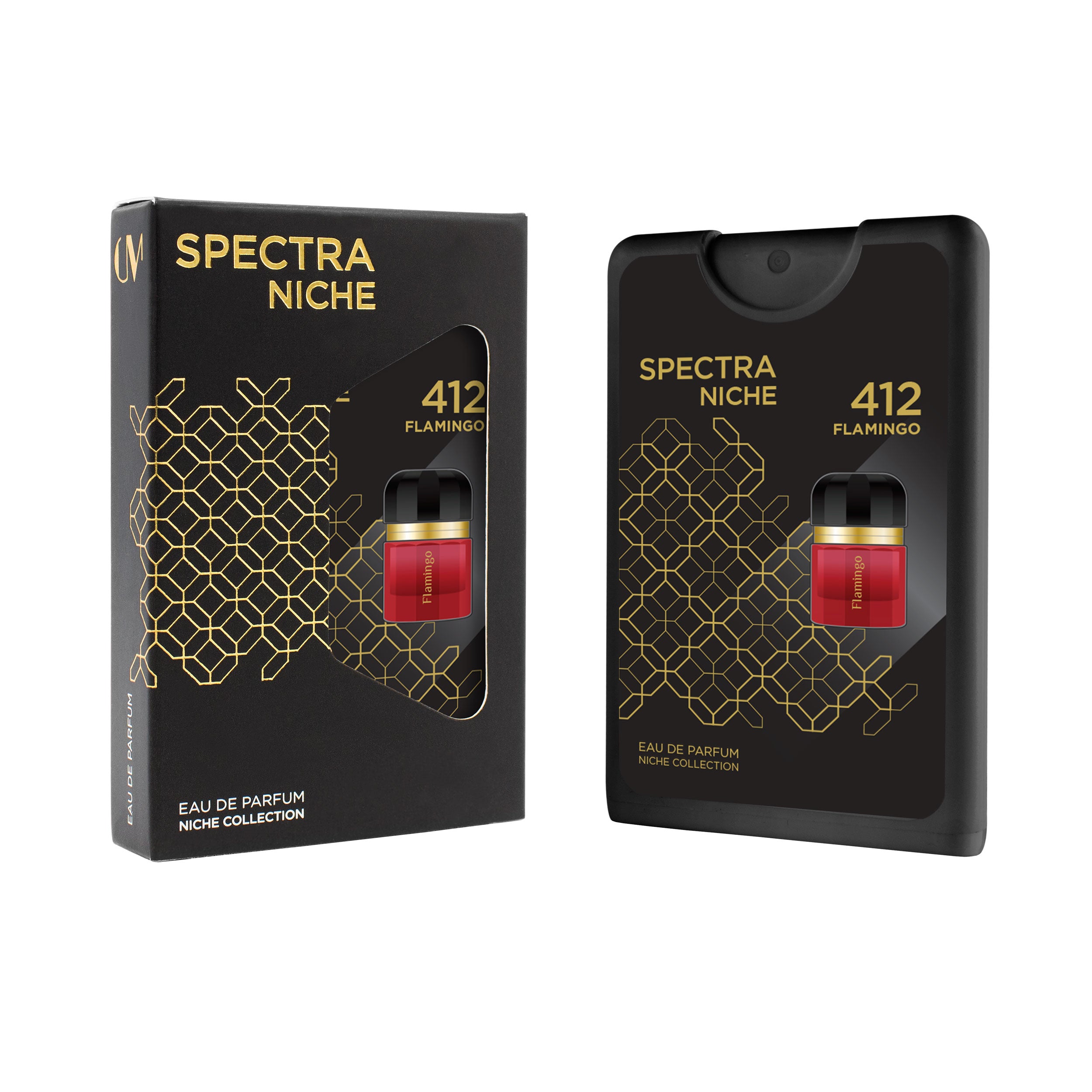 Spectra Pocket Niche 412 Flamingo EDP Unisex Perfume – 18ml