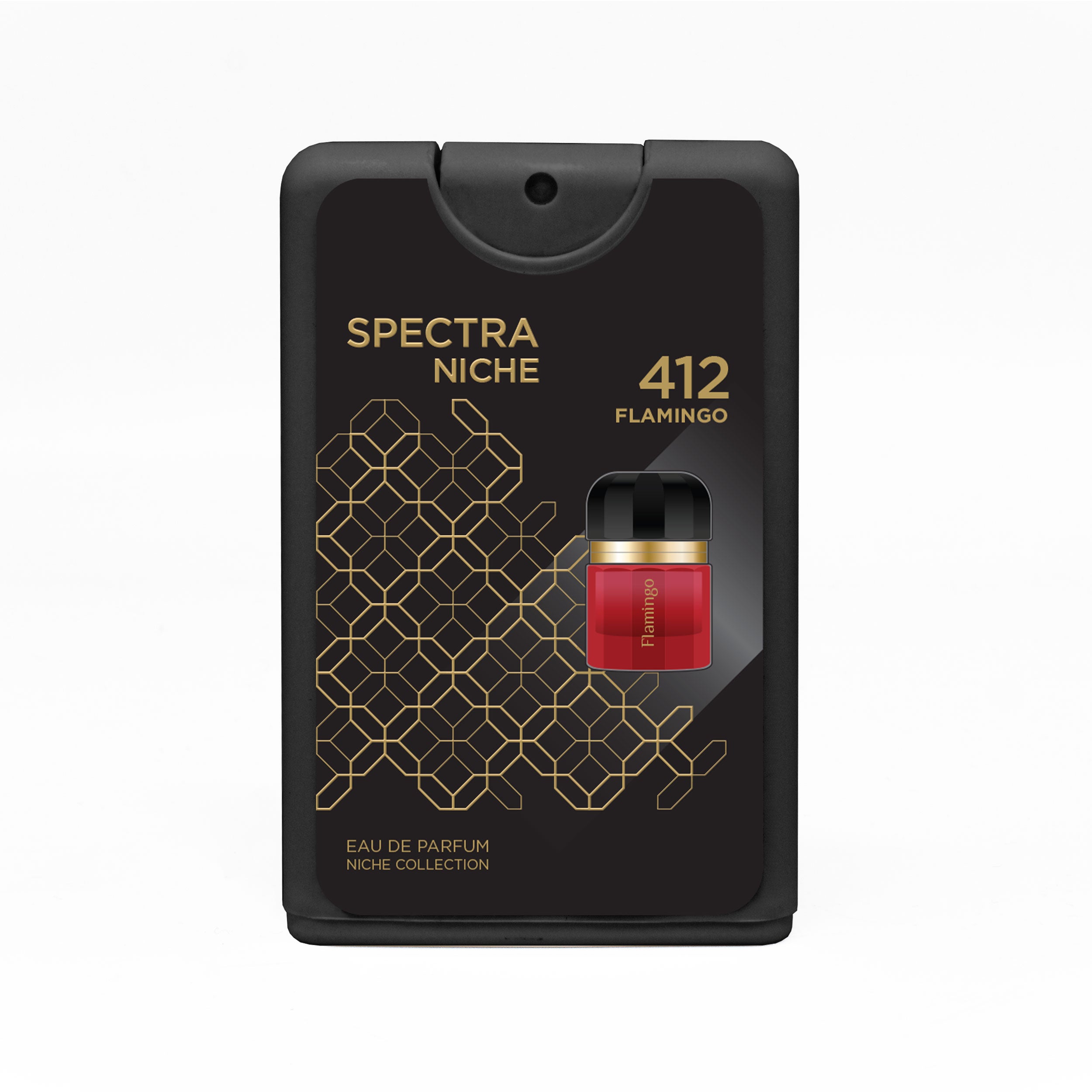 Spectra Pocket Niche 412 Flamingo EDP Unisex Perfume – 18ml